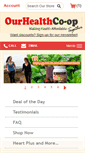 Mobile Screenshot of ourhealthcoop.com